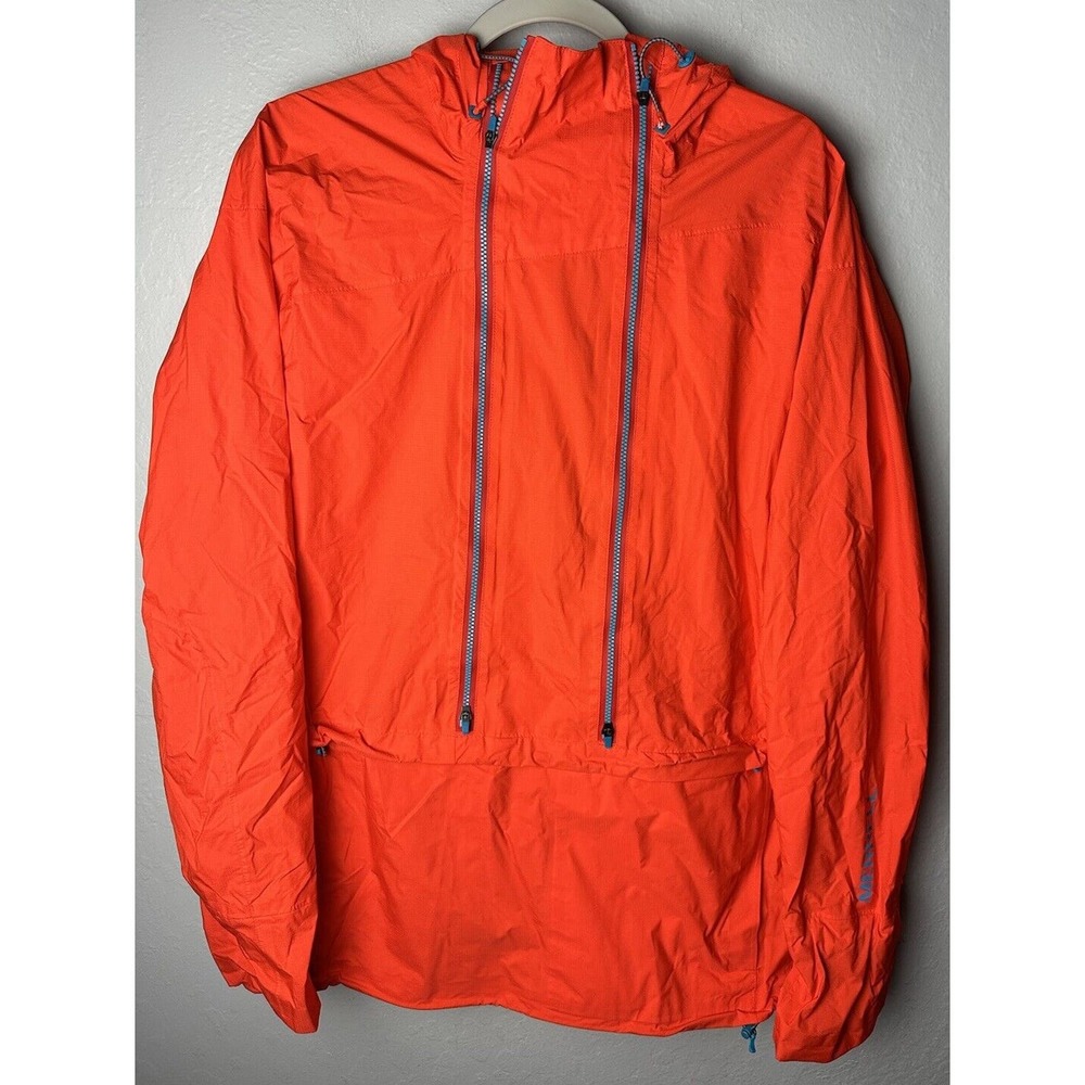 Merrell VaporVent Capra Jacket Men’s Large Red Pepper Ripstop Shell Waterproof
